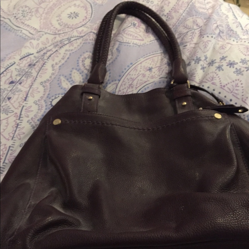 Cole Haan Aubergine Handbag